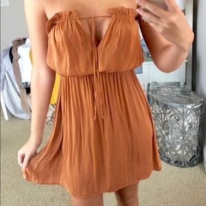 Silky mini dress
